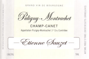 Sauzet Puligny Montrachet 1ER Cru Champ Canet