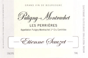 Sauzet Puligny Montrachet 1er Cru Les Perrieres