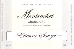 Sauzet Montrachet Grand Cru
