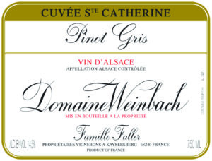 Weinbach Pinot Gris Cuvee Ste. Catherine
