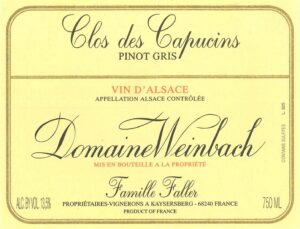 Weinbach Pinot Gris Clos des Capucins
