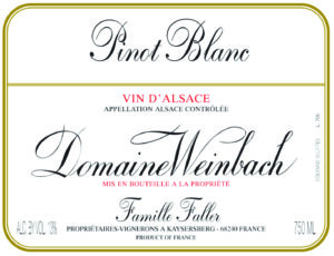 Weinbach Pinot Blanc Reserve 16