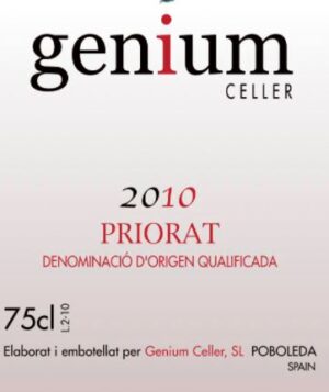 Genium Celler GENIUM Priorat Red 10
