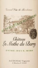 Chateau La Mothe du Barry Entre Deux Mers 375ML