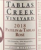 Tablas Creek Patelin de Tablas Rose Paso Robles