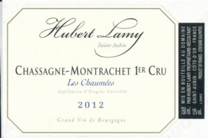 Domaine Hubert Lamy Chassagne-Montrachet 1er Cru Les Chaumees BLANC 13