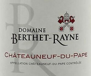 Domaine Berthet-Rayne Chateauneuf du Pape Rouge 16 375ML