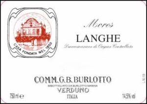 Comm. G.B. Burlotto Langhe MORES doc Rosso