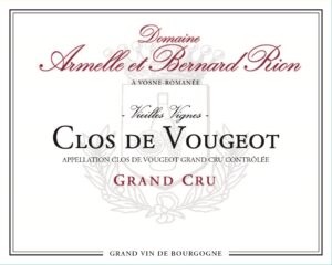 Domaine Armelle et Bernard Rion Clos de Vougeot Grand Cru 11