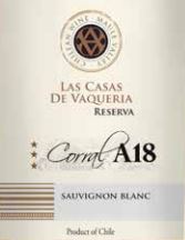 Las Casas De Vaqueria Corral A18 Reserva Sauvignon Blanc 19