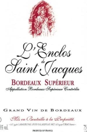 L Enclos de Saint Jacques Bordeaux Superieur Red