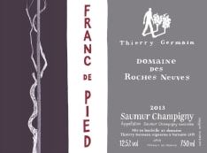 Saumur Champigny Franc de Pied Domaine des Roches Neuves Thierry Germain 13