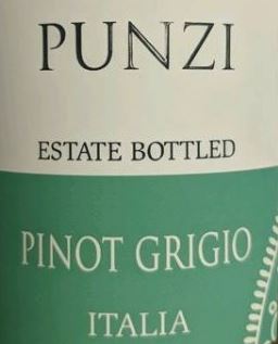 Punzi Pinot Grigio