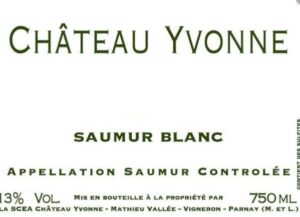 Chateau Yvonne BLANC Saumur Champigny